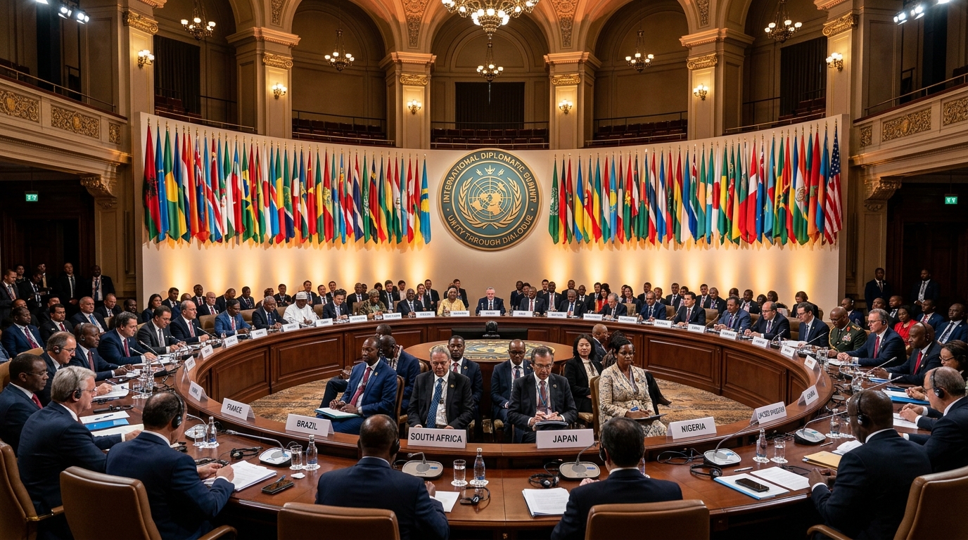 Diplomatic Summit Chamber